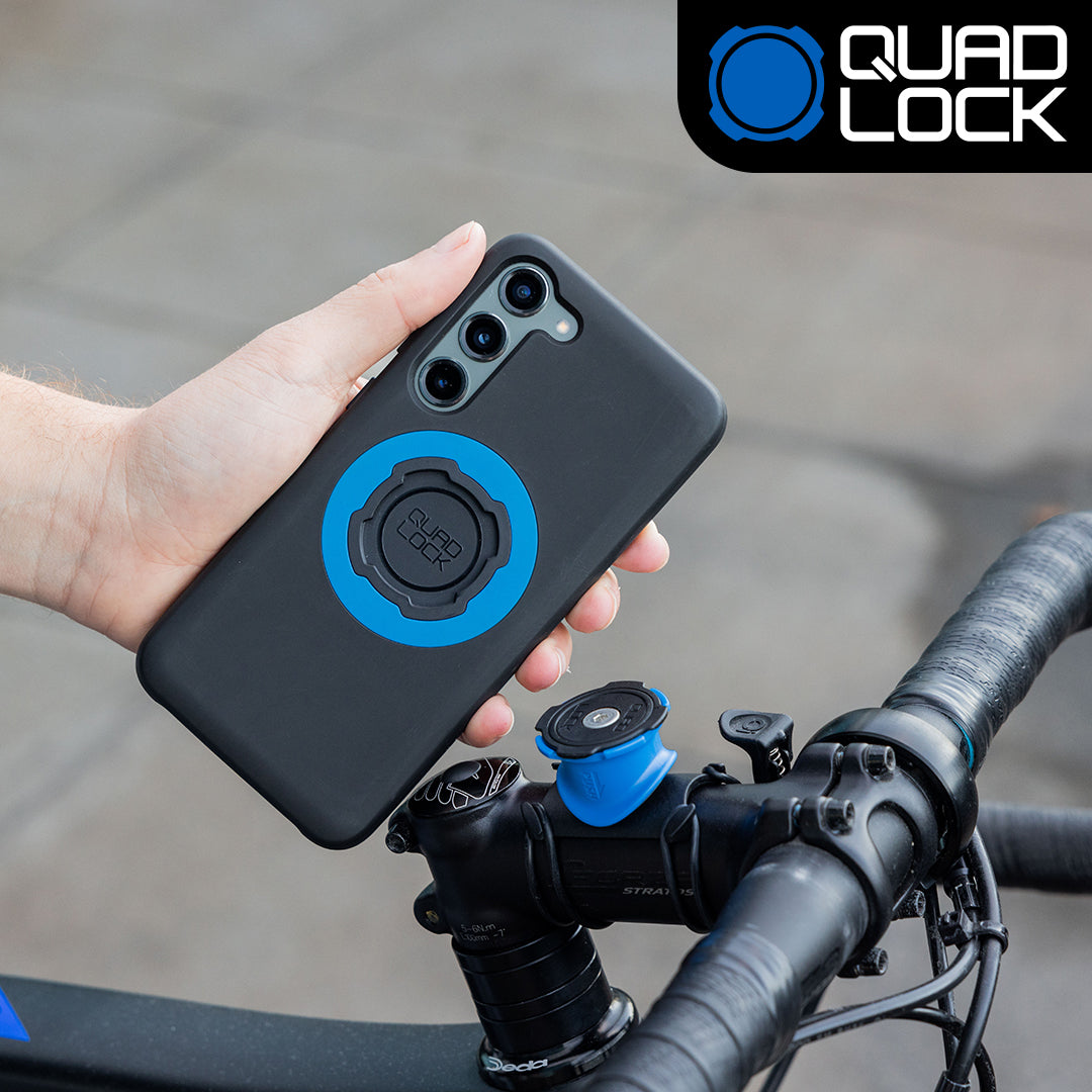 Gooseneck Phone Mount Bicycle Mount Quad Lock Power Bank Bicycle