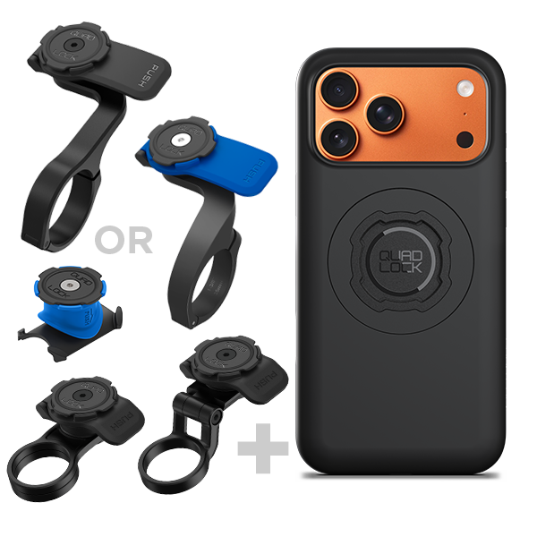 fahrrad handyhalterung iphone 12 pro Fahrrad-Kits - iPhone - Quad Lock® Europe