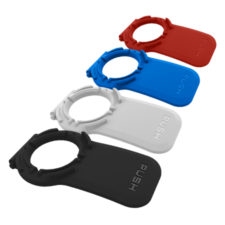 Photo: Lever Mounts - Coloured Levers