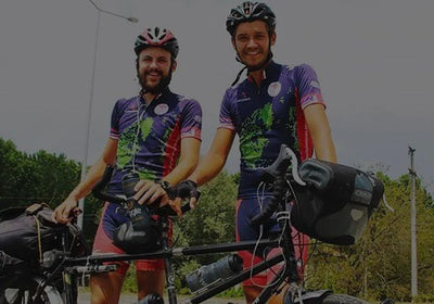 Bild: Circumnavigating the world by Tandem Bike