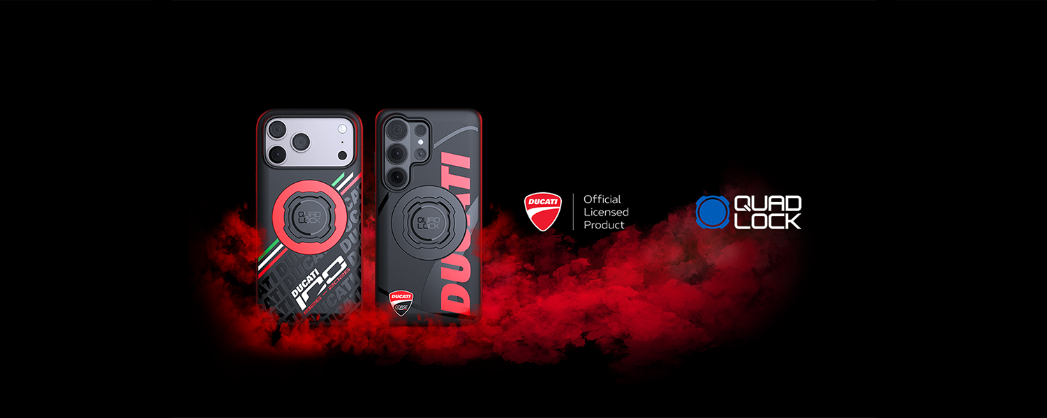 Bild: Quad Lock Announces Official Ducati Licensed Case Range