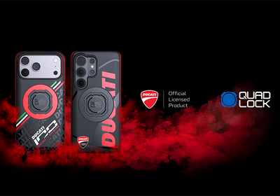 Immagine: Quad Lock Announces Official Ducati Licensed Case Range