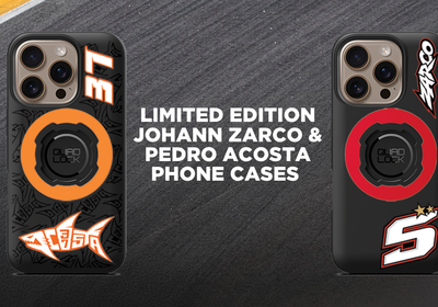 Bild: Quad Lock teams up with MotoGP™ riders Johann Zarco and Pedro Acosta for Limited Edition Cases