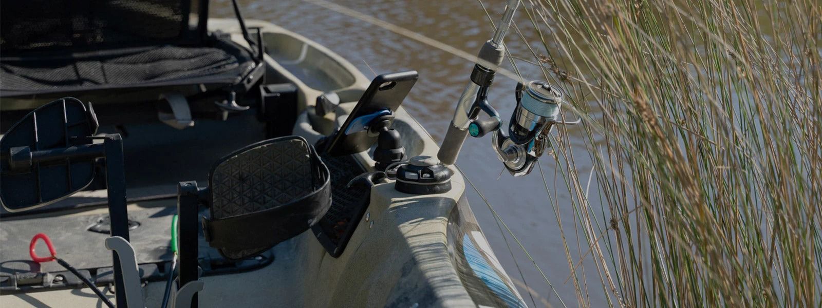 Mount Your Phone On Any Fishing Kayak - Quad Lock® Europe - Tienda
