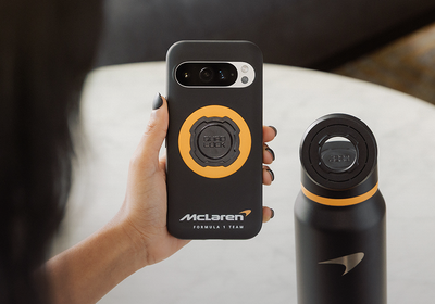 Immagine: QUAD LOCK DEBUTTA CON UNA COLLEZIONE ESCLUSIVA McLAREN RACING