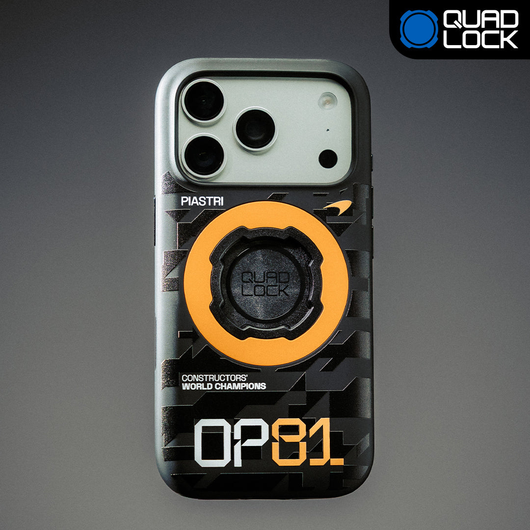 Quadlockcase Bike Kits - Oscar Piastri Edition - Quad Lock® Europe - Official Store